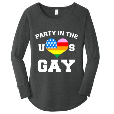 LGBT Party In The US Gay Women's Perfect Tri Tunic Long Sleeve Shirt
