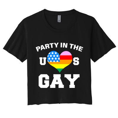 LGBT Party In The US Gay Crop Top