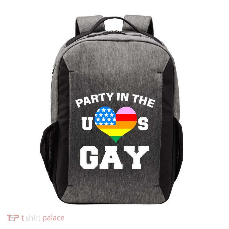 LGBT Party In The US Gay Vector Backpack