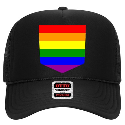 LGBT Pocket Rainbow Trucker Hat