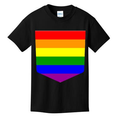 LGBT Pocket Rainbow Kids T-Shirt