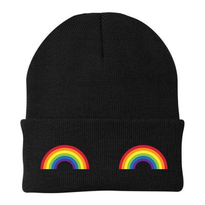 LGBT Rainbow Boobs Gay Pride Beanie