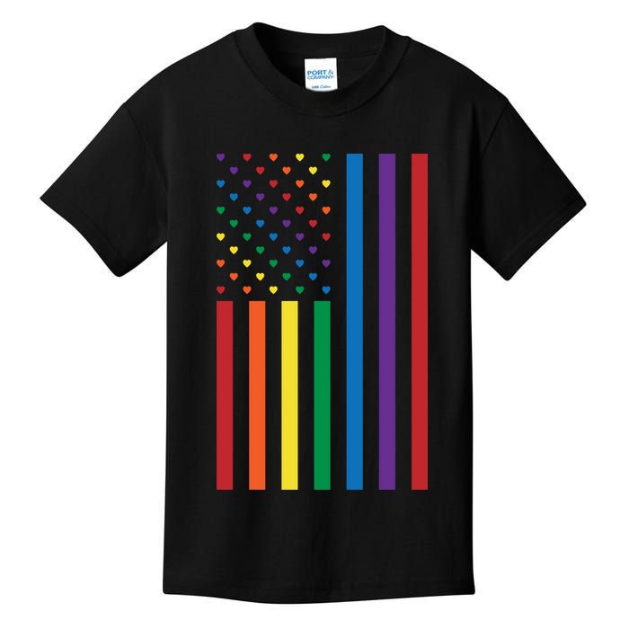 LGBT Rainbow Pride Flag Kids T-Shirt
