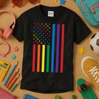 LGBT Rainbow Pride Flag Kids T-Shirt