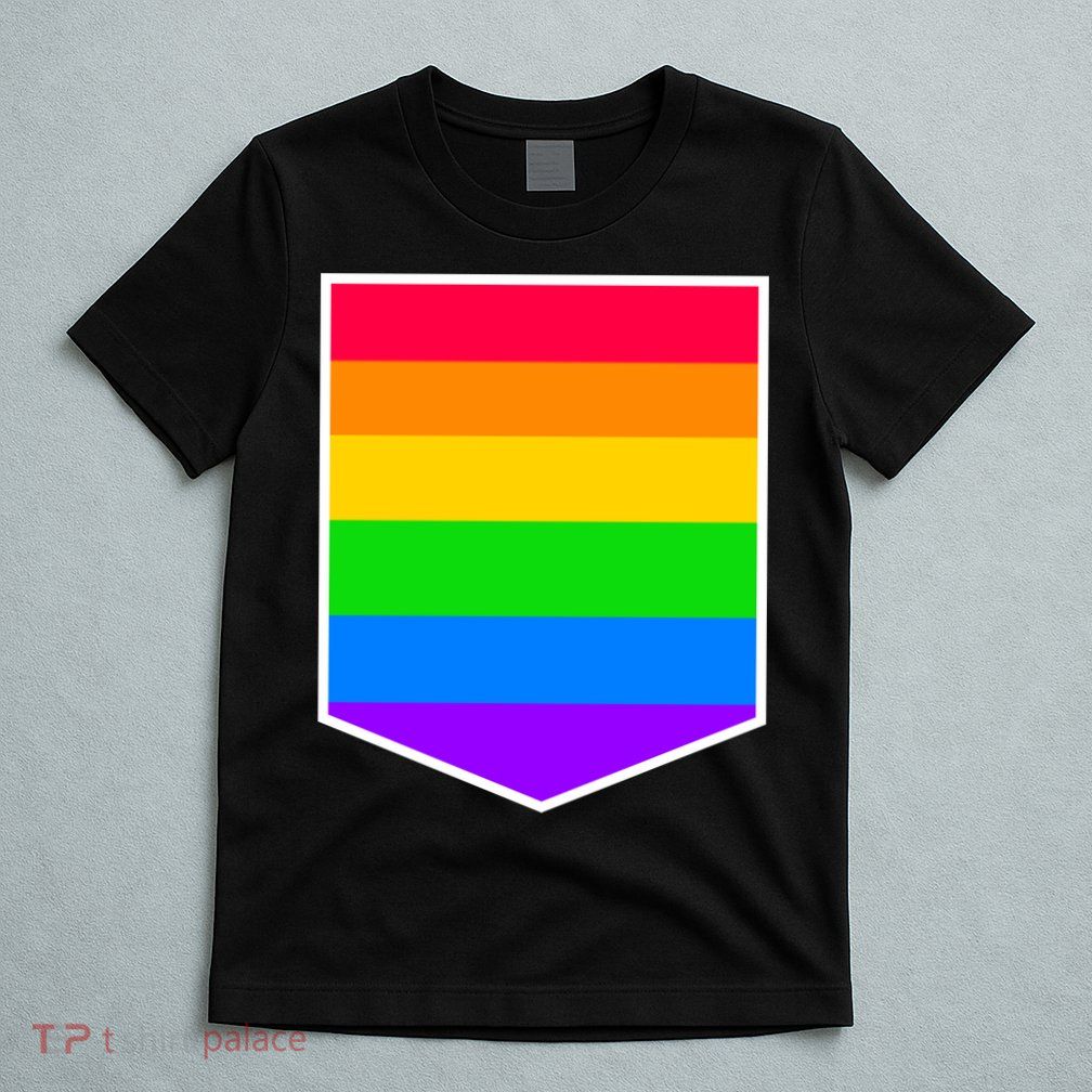 LGBT Rainbow Shirt Pocket T-Shirt