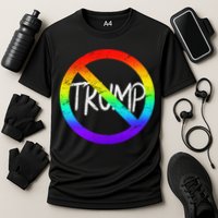 LGBT Stop Trump Rainbow Gay Pride Performance Shirt