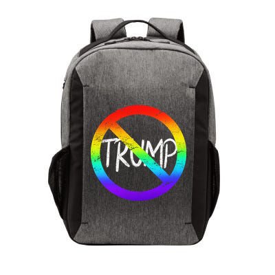LGBT Stop Trump Rainbow Gay Pride Vector Backpack