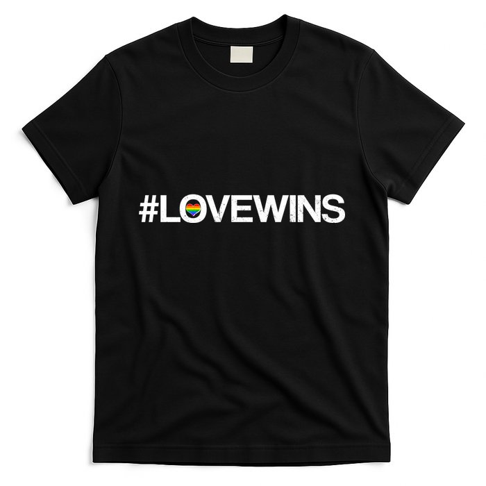 LGBT Supporters Love Wins T-Shirt