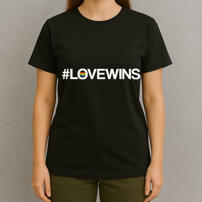 LGBT Supporters Love Wins T-Shirt