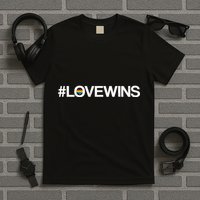 LGBT Supporters Love Wins T-Shirt