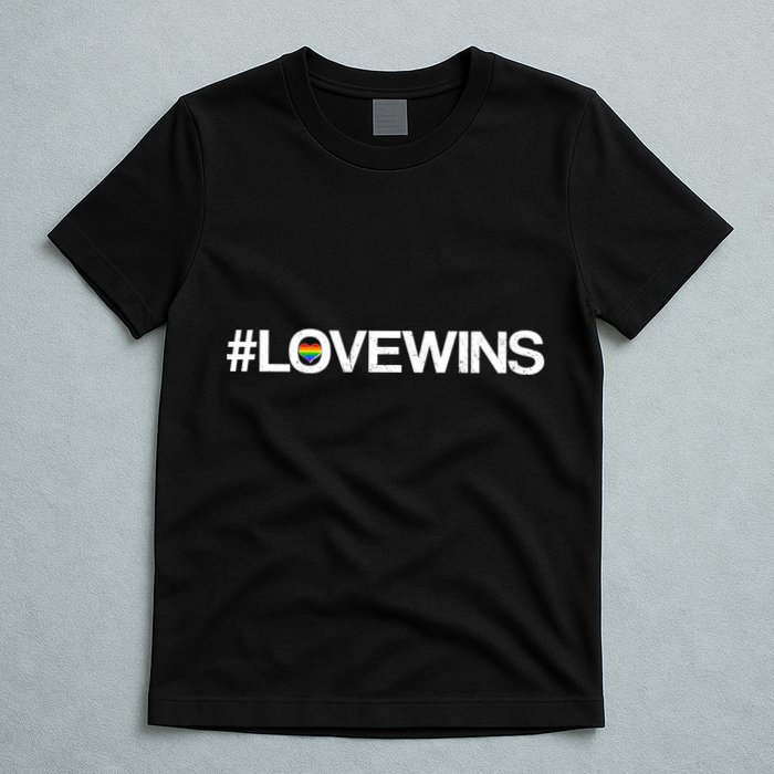LGBT Supporters Love Wins T-Shirt