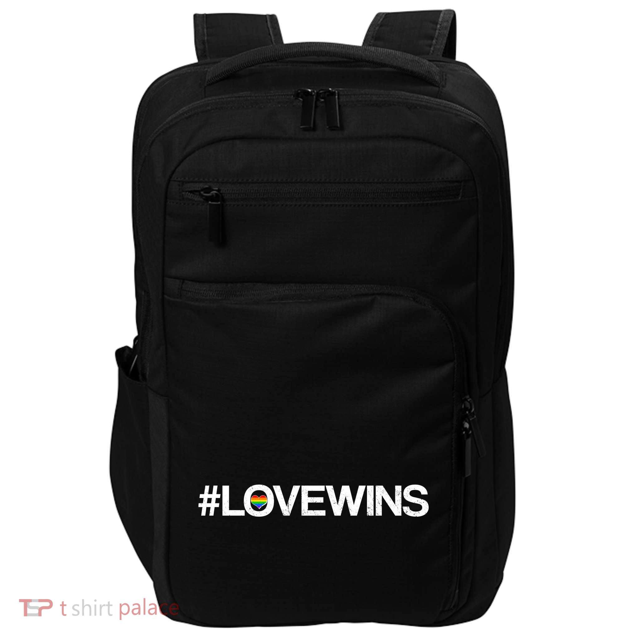 LGBT Supporters Love Wins Impact Tech Backpack