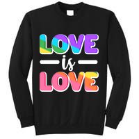 LGBTQ Love Is Love Sweatshirt