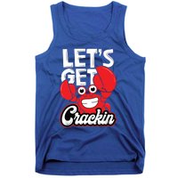 LetS Get Crackin Crab Eater Seafood Lover Crab Boil Tank Top