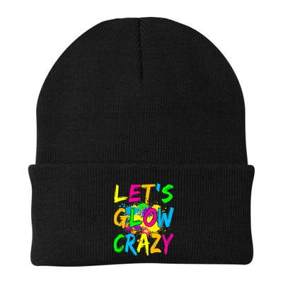 Let's Glow Crazy Glow Party 80s Retro Costume Party Lover Beanie