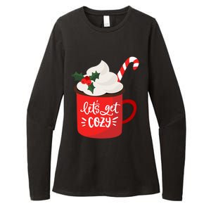 LetS Get Cozy For Christmas Great Gift Womens CVC Long Sleeve Shirt