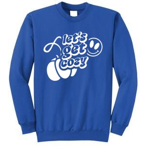 LetS Get Cozy Funny Graphic Tees And Meaningful Gift Sweatshirt