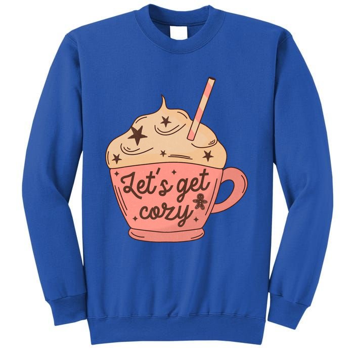 LetS Get Cozy Hot Chocolate Graphic Gift Sweatshirt