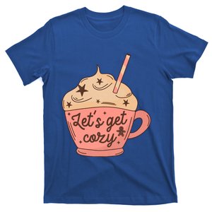 LetS Get Cozy Hot Chocolate Graphic Gift T-Shirt