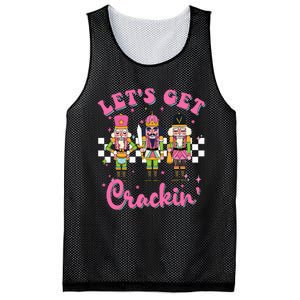 Lets Get Crackin Three Nutcrackers Christmas Mesh Reversible Basketball Jersey Tank