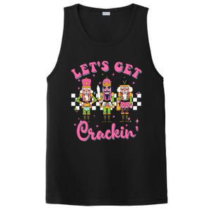 Lets Get Crackin Three Nutcrackers Christmas PosiCharge Competitor Tank