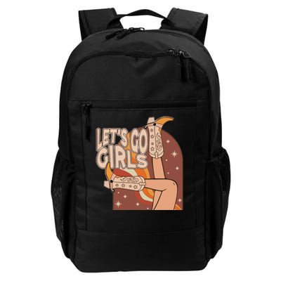 Lets Go Cowgirl Bachelorette Design Daily Commute Backpack