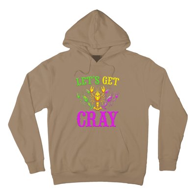 LetS Get Cray Mardi Gras Crawfish Hoodie