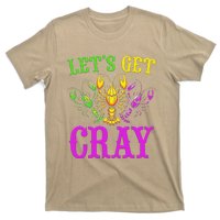 LetS Get Cray Mardi Gras Crawfish T-Shirt