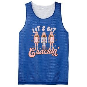 LetS Get Cracking Christmas Nutcracker Ballet Festive Gift Mesh Reversible Basketball Jersey Tank