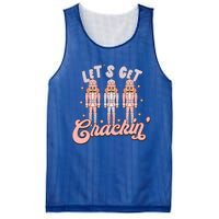 LetS Get Cracking Christmas Nutcracker Ballet Festive Gift Mesh Reversible Basketball Jersey Tank