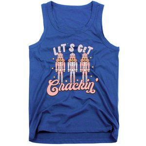 LetS Get Cracking Christmas Nutcracker Ballet Festive Gift Tank Top