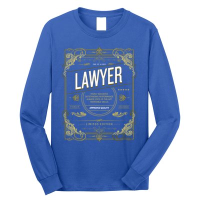 Lawyer Gift Cool Gift Long Sleeve Shirt