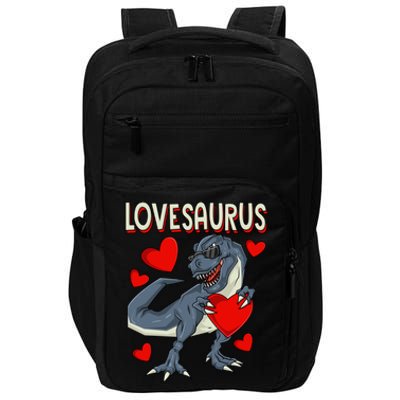 Lovesaurus Gift Couple Dino Love Valentine's Day Gift Meaningful Gift Impact Tech Backpack