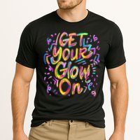 Let's Glow Crazy Glow Party 80s Retro Costume Party Lover Cooling Performance Crew T-Shirt
