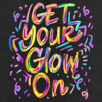 Let's Glow Crazy Glow Party 80s Retro Costume Party Lover 15oz Campfire Ceramic Mug