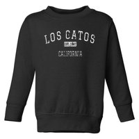 Los Gatos California CA Vintage Toddler Sweatshirt