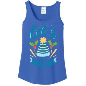 Lets Get Cozy Christmas Santa Holiday Xmas Gift Ladies Essential Tank