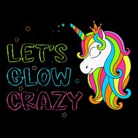 Let's Glow Crazy Glow Party Unicorn Lover Birthday City Backpack