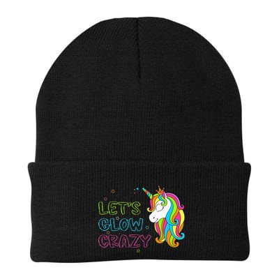 Let's Glow Crazy Glow Party Unicorn Lover Birthday Beanie