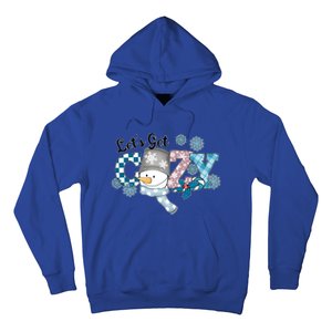 LetS Get Cozy Winter Christmas Snow Gift Hoodie