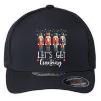 Lets Get Cracking Christmas Nutcracker Ballet Flexfit Unipanel Trucker Cap