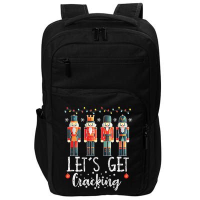 Lets Get Cracking Christmas Nutcracker Ballet Impact Tech Backpack