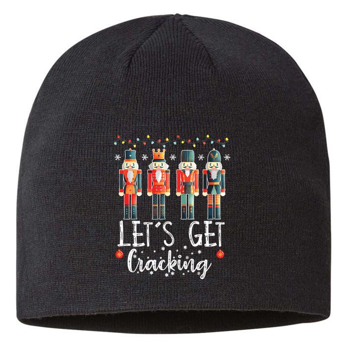 Lets Get Cracking Christmas Nutcracker Ballet Sustainable Beanie