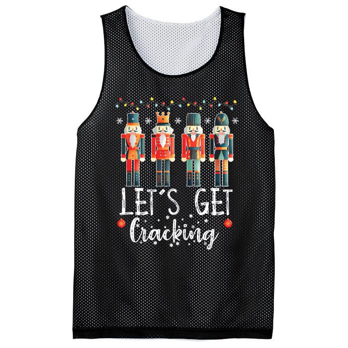 Lets Get Cracking Christmas Nutcracker Ballet Mesh Reversible Basketball Jersey Tank