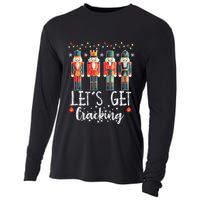 Lets Get Cracking Christmas Nutcracker Ballet Cooling Performance Long Sleeve Crew