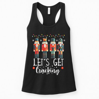 Lets Get Cracking Christmas Nutcracker Ballet Womens Tank Top