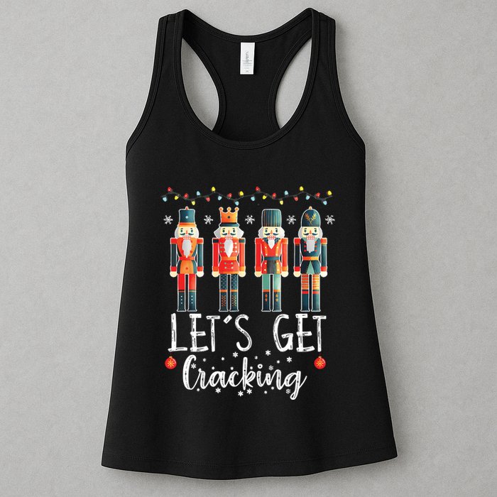 Lets Get Cracking Christmas Nutcracker Ballet Womens Tank Top