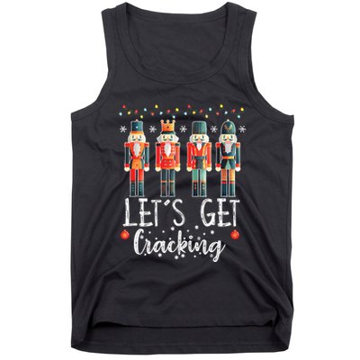 Lets Get Cracking Christmas Nutcracker Ballet Tank Top