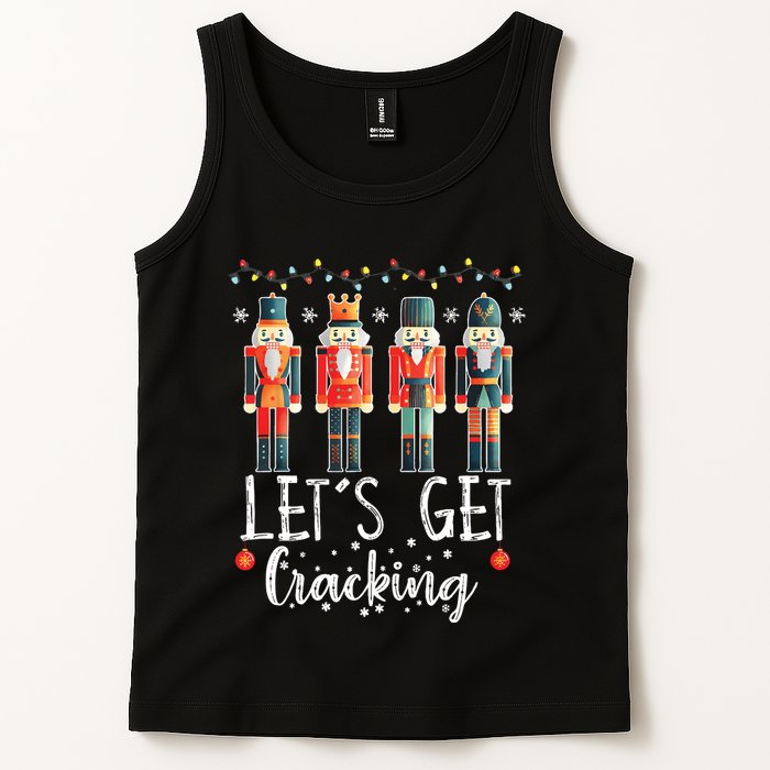 Lets Get Cracking Christmas Nutcracker Ballet Tank Top