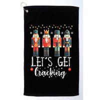 Lets Get Cracking Christmas Nutcracker Ballet Golf Towel